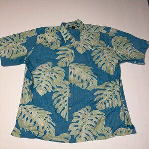 Tori Richard Honolulu men's short sleeve Hawaiian shirt size XL